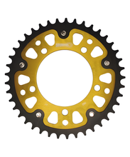 Supersprox Stealth 525 LK 120,0 mm Ø 100 mm 41T Pignone dorato a 5 fori in alluminio/acciaio