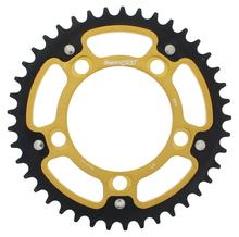Supersprox Stealth 525 LK 124,0mm Ø 101mm 41Z 5 fori in alluminio/acciaio dorato