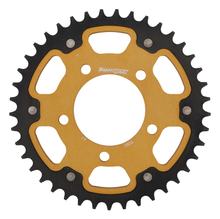 Supersprox Stealth 525 LK 100,0 mm Ø 76 mm 41Z Pignone dorato a 5 fori in alluminio/acciaio