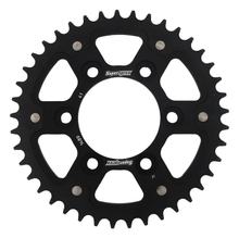 Supersprox Stealth 525 LK 104,0mm Ø 80mm 41T Pignone nero a 6 fori in alluminio/acciaio