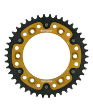 Kettenrad Supersprox Stealth 525 LK 150,0mm Ø 125mm 42Z 6-Loch Aluminium / Stahl gold