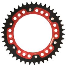 Supersprox Stealth 525 LK 160,0 mm de diámetro 134 mm 42T, 6 orificios, aluminio/acero rojo