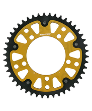 Supersprox Stealth 525 LK 130.8 mm Ø 110mm 44T 5-hole aluminium/steel gold sprocket