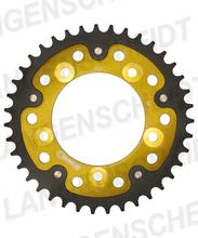 Supersprox Stealth 525 LK 124.0mm Ø 100mm 44T 5-hole aluminium/steel red sprocket