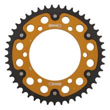 Supersprox Stealth 525 LK 140.0mm Ø 120mm 45Z 6-hole aluminium/steel gold sprocket