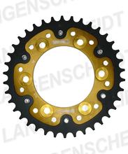 Supersprox Stealth 525 LK 124,0 mm Ø 100 mm 45Z 6 trous aluminium/acier doré