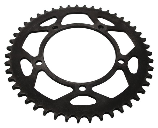 Kettenrad Supersprox Stealth 525 LK 140,0mm Ø 120mm 47Z 5-Loch Aluminium / Stahl gold