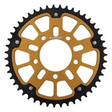 Supersprox Stealth 525 LK 100,0 mm Ø 76 mm 47Z Pignone dorato a 5 fori in alluminio/acciaio