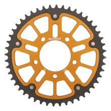 Supersprox Stealth 525 LK 100,0 mm Ø 76 mm 48T Pignone dorato a 5 fori in alluminio/acciaio