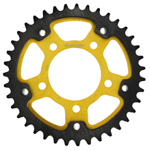 Supersprox Stealth 530 LK 100.0mm Ø 76mm 39T 5-hole aluminium/steel gold sprocket