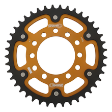 Supersprox Stealth 530 LK 100.0mm Ø 80mm 41T 6-hole aluminium/steel gold sprocket