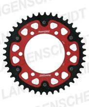 Zębatka łańcuchowa Supersprox Stealth 530 rozstaw śrub 130,0mm średnica 110mm 41 zębów 6 otworów aluminium / stal czerwona