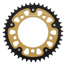 Kettingtandwiel Supersprox Stealth 530 Steekmaat 138,0mm Diameter 112mm 42 Tanden 5-Gaten Aluminium / Staal goud
