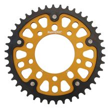 Supersprox Stealth 530 LK 110,0 mm Ø 87 mm 42T 5 fori in alluminio/acciaio dorato