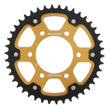 Kettenrad Supersprox Stealth 530 LK 108,0mm Ø 82,6mm 42Z 6-Loch Aluminium / Stahl gold