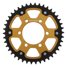 Supersprox Stealth 530 LK 100,0 mm Ø 80 mm 42T 6 fori in alluminio/acciaio dorato