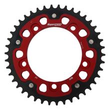 Kettenrad Supersprox Stealth 530 LK 140,0mm Ø 120mm 42Z 5-Loch Aluminium / Stahl rot