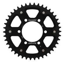 Supersprox Stealth 530 LK 100.0mm Ø 80mm 42T 6-hole aluminium/steel chain sprocket black