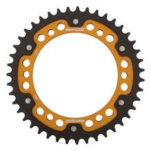 Supersprox Stealth 530 LK 160,0 mm Ø 140 mm 43T 6 fori in alluminio/acciaio dorato