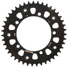 Koło zębate łańcuchowe Supersprox Stealth 530 rozstaw śrub 140,0mm średnica 120mm 43 zęby 5 otworów aluminium / stal czarny