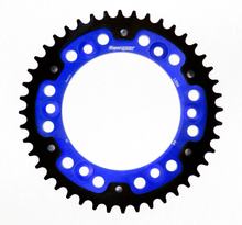 Rozetka Supersprox Stealth 530 rozteč 160,0mm průměr 134mm 44 zubů 6 děr hliník / ocel modrá