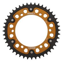 Supersprox Stealth 530 LK 150,0 mm Ø 130 mm 44T 6 fori in alluminio/acciaio dorato