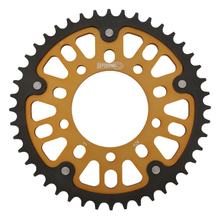 Supersprox Stealth 530 LK 110,0 mm Ø 87 mm 44T Pignone dorato a 5 fori in alluminio/acciaio