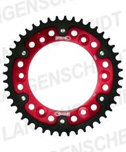Supersprox Stealth 530 LK 160,0 mm Ø 134 mm 44T 6 fori in alluminio/acciaio rosso