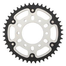 Supersprox Stealth 530 LK 108,0 mm diametro 82,6 mm 44T 6 fori in alluminio/acciaio argentato