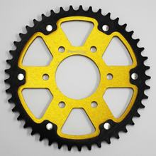 Rozetka Supersprox Stealth 530 rozteč 103,0mm průměr 73mm 45 zubů 6 děr hliník / ocel zlatá