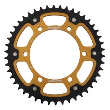 Supersprox Stealth 530 LK 140.0mm Ø 120mm 46Z 6-hole aluminium/steel gold chain wheel
