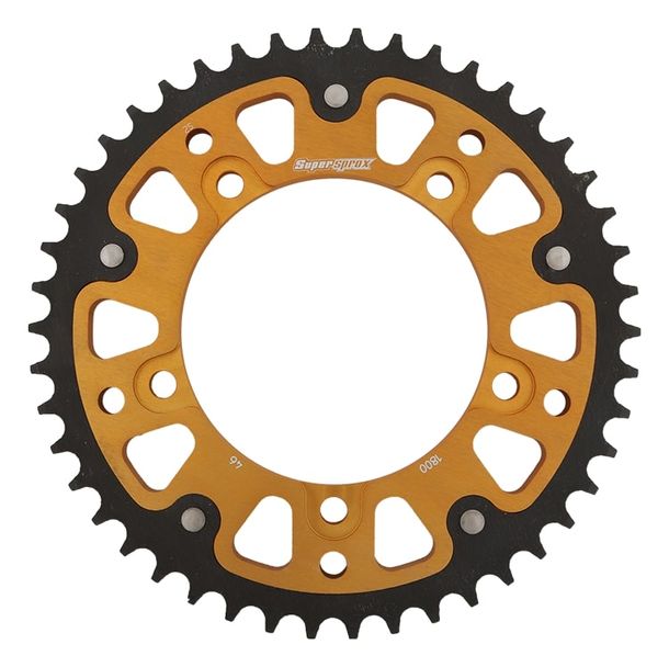 Supersprox Stealth 530 LK 140,0 mm Ø 120 mm 46Z 5 trous aluminium/acier doré