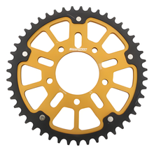 Supersprox Stealth 530 LK 100.0mm Ø 76mm 47Z 5-hole aluminium/steel gold sprocket
