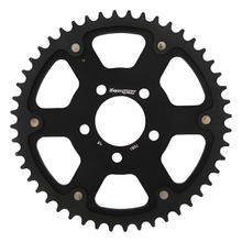 Piñón Supersprox Stealth 530 LK, 82,5 mm de diámetro, 56,5 mm, 48T, 5 orificios, aluminio/acero negro