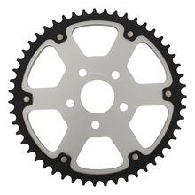 Piñón Supersprox Stealth 530 LK, 82,5 mm de diámetro, 49,8 mm, 51Z, 5 orificios, aluminio/acero plateado