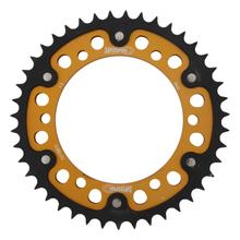 Supersprox Stealth 532 LK 150.0mm Ø 130mm 43T 6-hole aluminium/steel gold sprocket