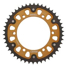 Supersprox Stealth 532 LK 150.0mm Ø 130mm 46Z 6-hole aluminium/steel gold sprocket