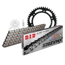 Set di catene DID acciaio 520ZVM-X / 122 Serratura a rivetti per Beta Jonathan 125 / 350 ccm Bj. 1999 - 2006