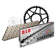 Set di catene DID acciaio 520ZVM-X / 112 Serratura a rivetti per Aprilia MX 125 ccm Bj. 2004 - 2009