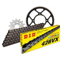 DID ketting set staal 428VX / 140 clipsluiting voor Beta RR LC Enduro Motard 125cc bouwjaar 2011 - 2022