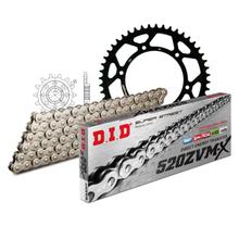 Set di catene DID acciaio 520ZVM-X / 114 Senza fine per Aprilia SXV RXV 450 / 550 ccm Bj. 2006 - 2015