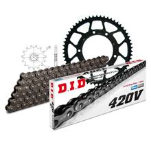 Set di catene DID acciaio 420V / 136 Blocco della clip per MBK X-Limit SM 50 ccm Bj. 2003