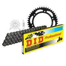 Set di catene DID acciaio 520 / 122 Blocco della clip per Beta Jonathan 125 / 350 ccm Bj. 1999 - 2006