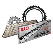 Kit de Corrente DID Aço 525ZVM-X2 / 112 Fecho de Pressão