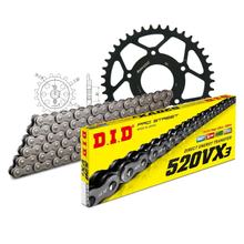 Set di catene DID acciaio 520VX3 Blocco della clip / 112