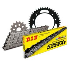 Set di catene DID acciaio 525VX3 / 108 Senza fine per Cagiva Navigator 1000 ccm Bj. 2000 - 2005
