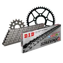 Set di catene DID acciaio 525ZVM-X2 / 118 Serratura a rivetti