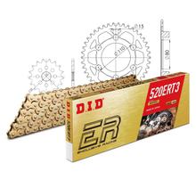 Kettingset DID Staal 520ERT2 / 108 Clipsluiting voor Aprilia Europa AF1 Futura 125 ccm Bj. 1990 - 1991