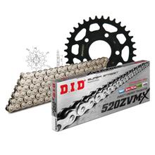 Set di catene DID acciaio 520ZVM-X / 110 Serratura a rivetti