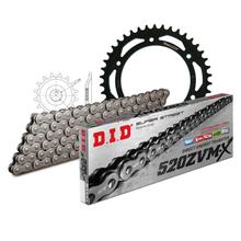 Kit de Corrente DID Aço 520ZVM-X / 106 Enduro para Aprilia Pegaso 600 ccm Ano. 1993